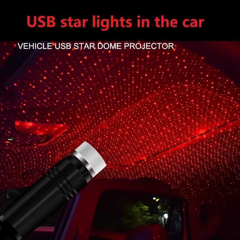 Romantic Car Roof Star Light LED USB Night Light Ambient Lights Atmosphere Lamp Home Ceiling Decoration Light From Autohand elitestore 5.49 DHgate.Com