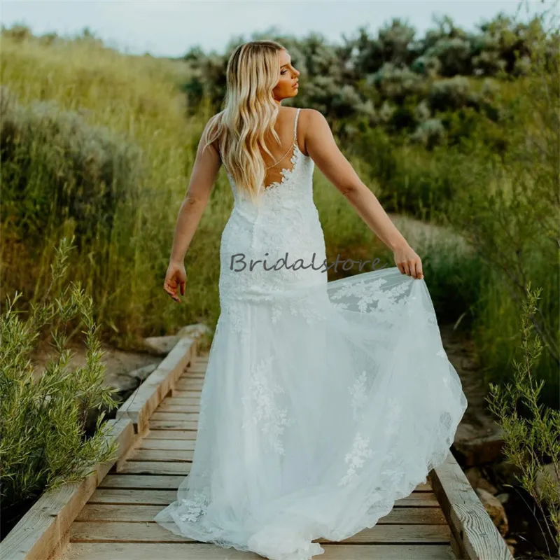 Plus size beach style wedding dresses sales