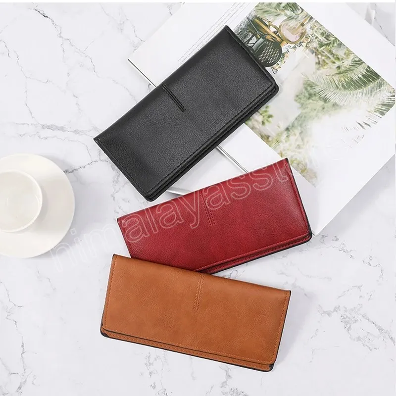 Korean on sale long wallet