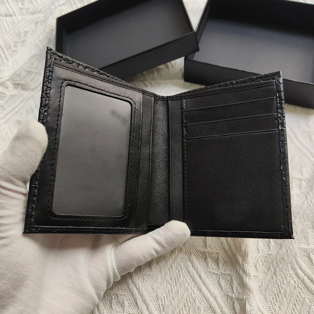 Designer Crocodile Credit Wallet For Men With Card Holder And Coin Purse In Original Box From Wallet supermarket 20.59 DHgate.Com