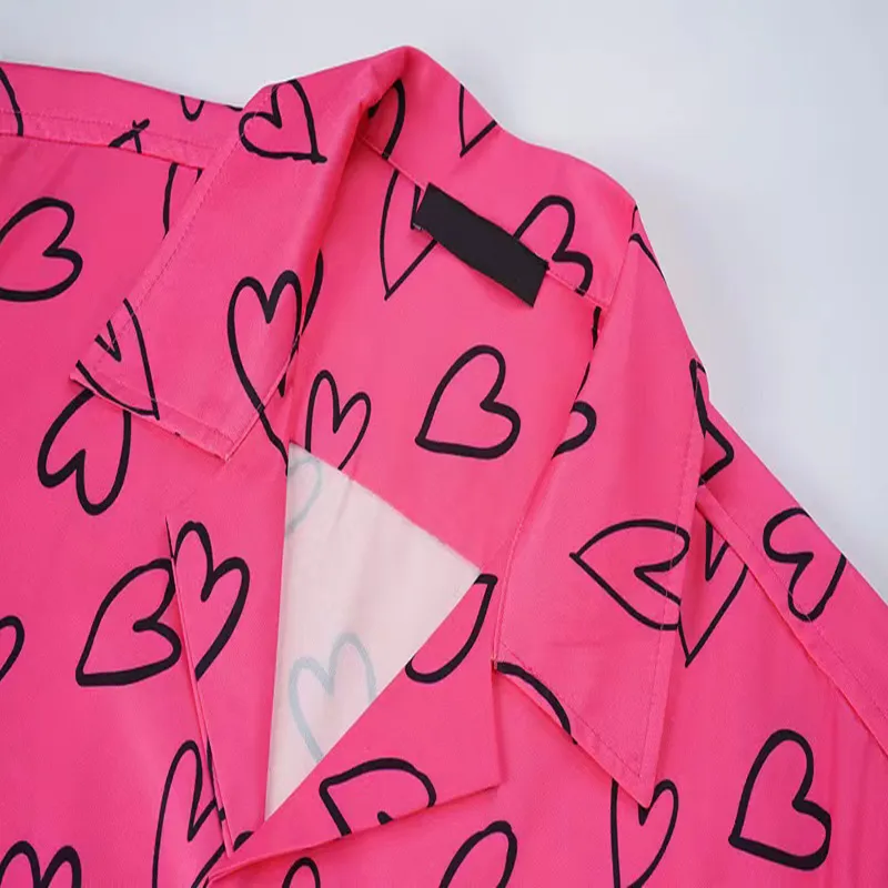 Hot pink designer shirt cheap