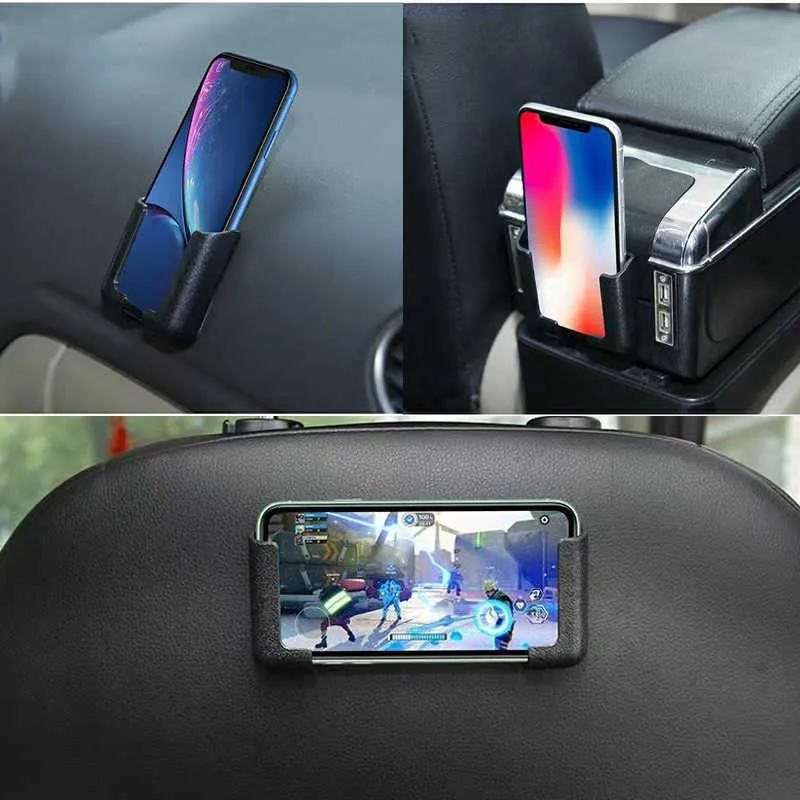 Multifunctional Mobile Bracket Self Adhesive Dashboard Mount Car Phone  Holder