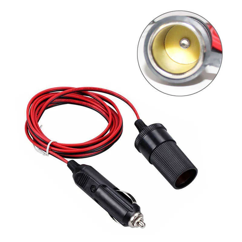 Neue 12V 10A Auto Zigarette Leichter Buchse Verlängerung Kabel Kabel 2M/5M  Stecker Auf Buchse Verlängerung Kabel Auto Innen Von 5,69 €