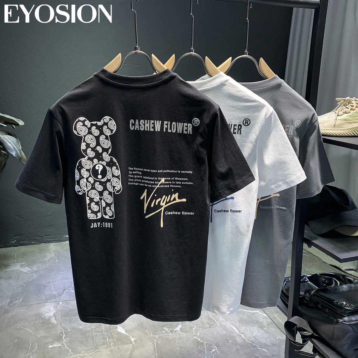 Mens T Shirts New Summer Hot Sale Men Polo Shirts High Street Bear
