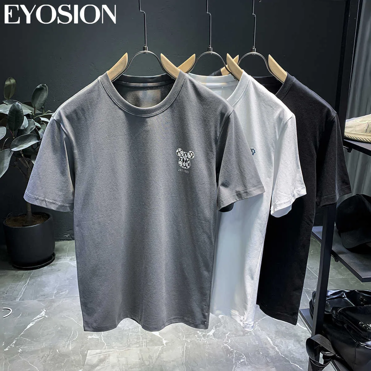 Mens T Shirts New Summer Hot Sale Men Polo Shirts High Street Bear