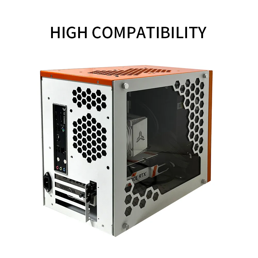 Qiaomei Water Cooled Desktop MATX H61 Motherboard Supported Processor
