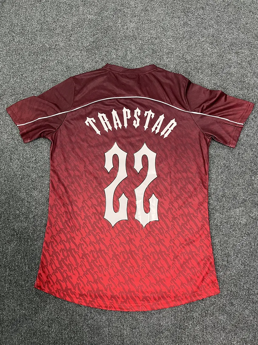 Red trapstar sale t shirt