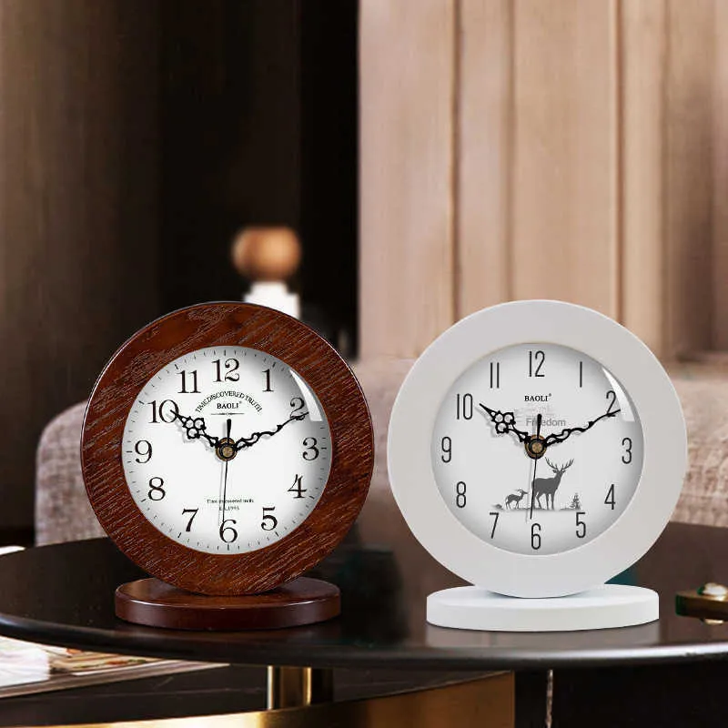 Relojes De Mesa Digitales De Madera Reloj Despertador Reloj De Pared Reloj  De Madera Con Caja De Regalo