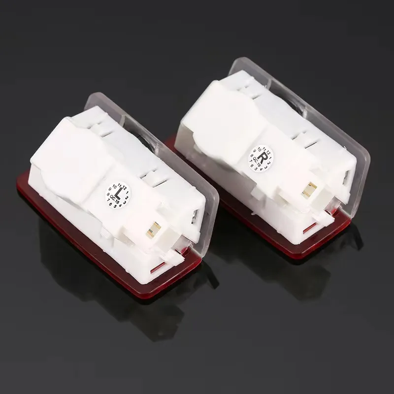 Projecteur LED Portière Voiture - Logo AMG - 2 Pièces - Pour Mercedes Classe E, C, A, GLA, GLC... - Éclairage De Bienvenue