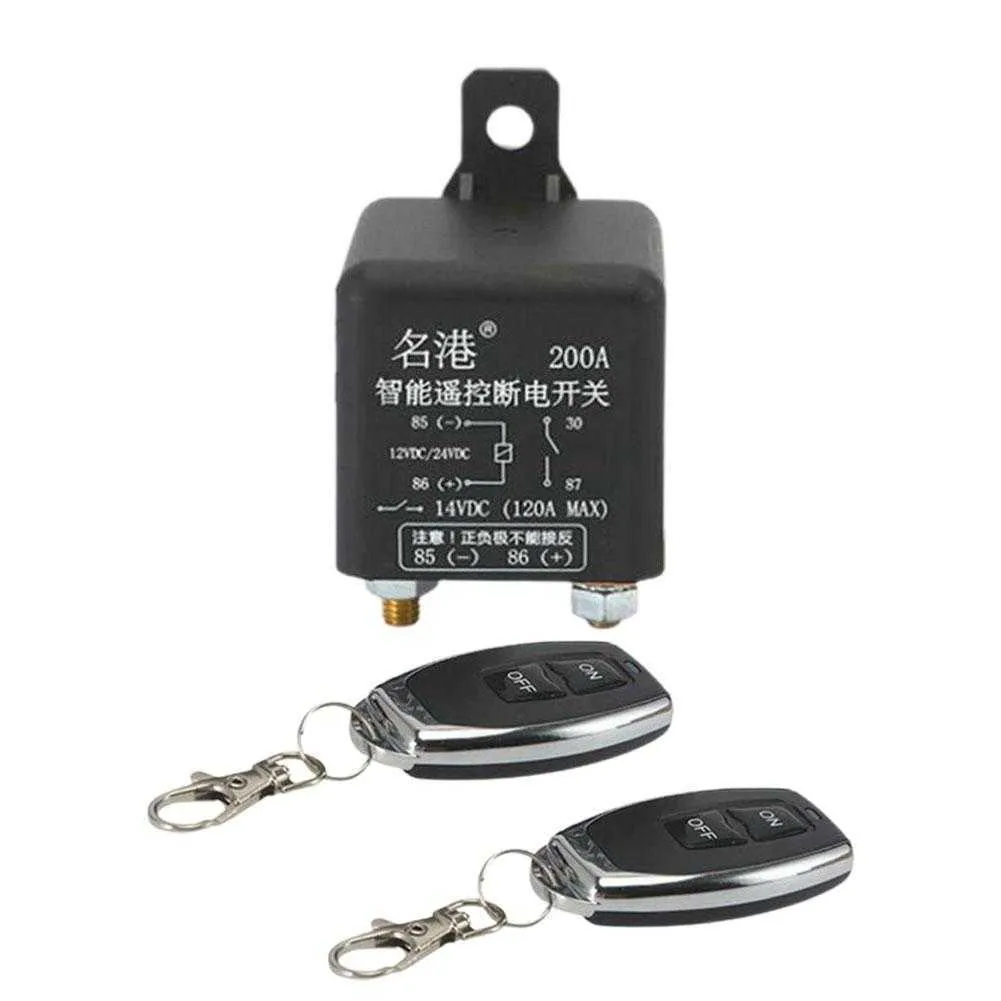 Battery Isolator Switch 12 V 200 A Battery Switch with Keys Anti