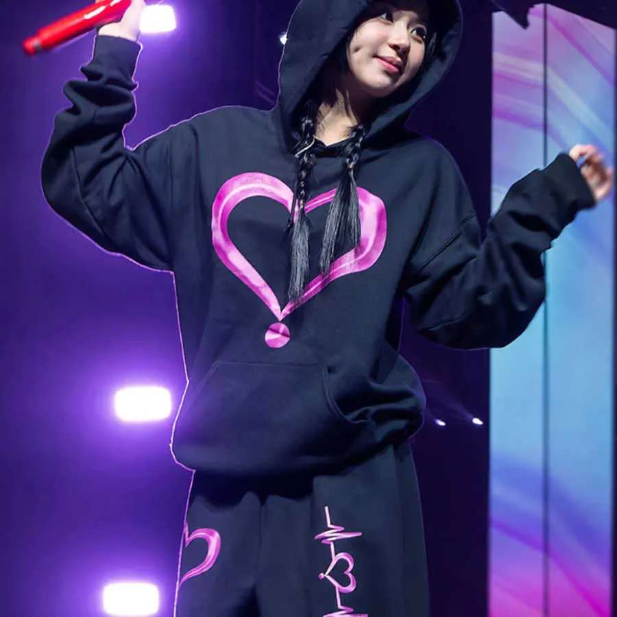 Twice floral hoodie top