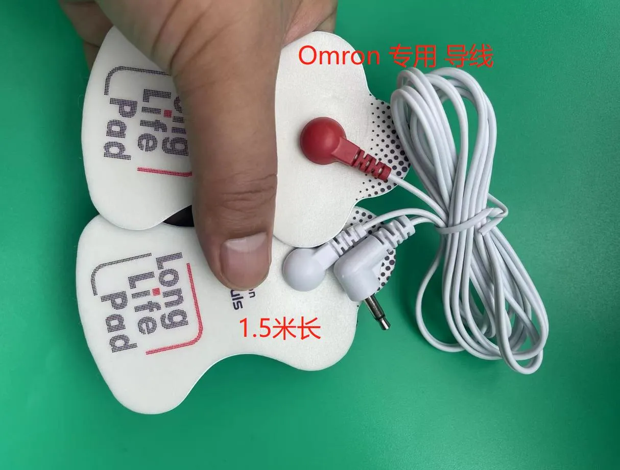 Omron E4 Gel Pad Replacement Cable Companies With TENS Unit Electrode Lead  And Wire Cord From Fayne, $7.69