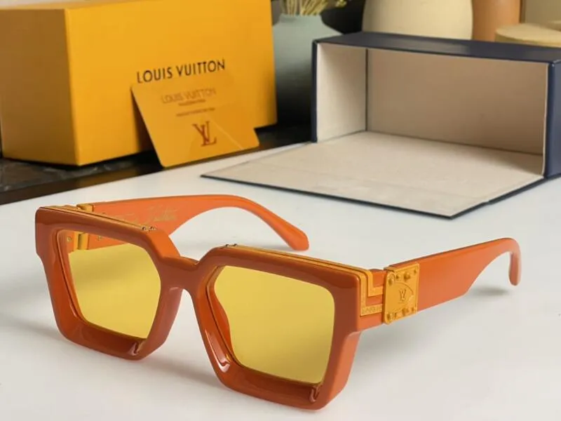 Louis vuitton millionaire sunglasses orange outlet