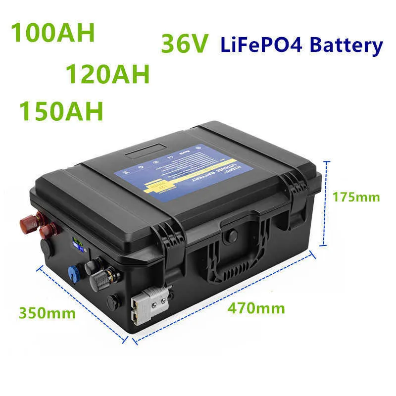 36V LiFePO4 100AH/120AH/150AH Batterie 36v Lithium Fer Phosphate Batterie  100ah 120ah 150ah 36v Batterie Pour Moteur/Moteur Du 760,74 €