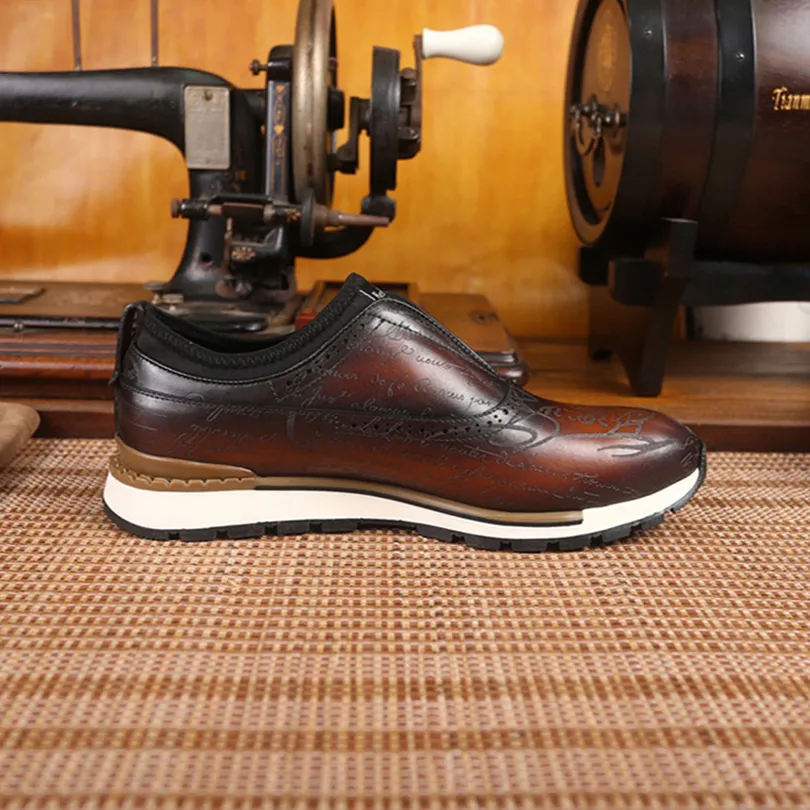 Basket berluti hot sale
