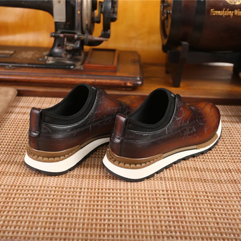 Basket berluti homme shop
