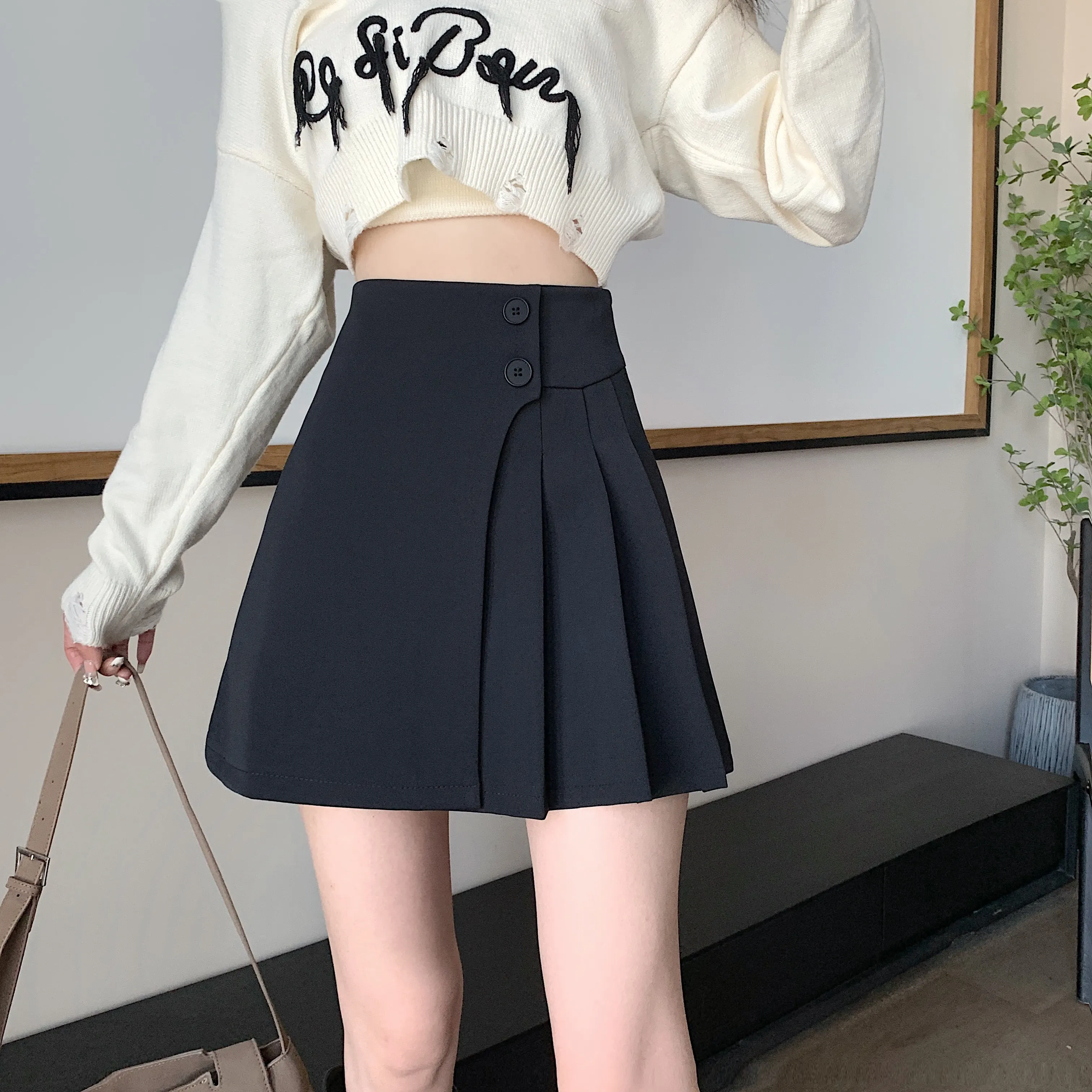 Gonne a vita alta corte new arrivals