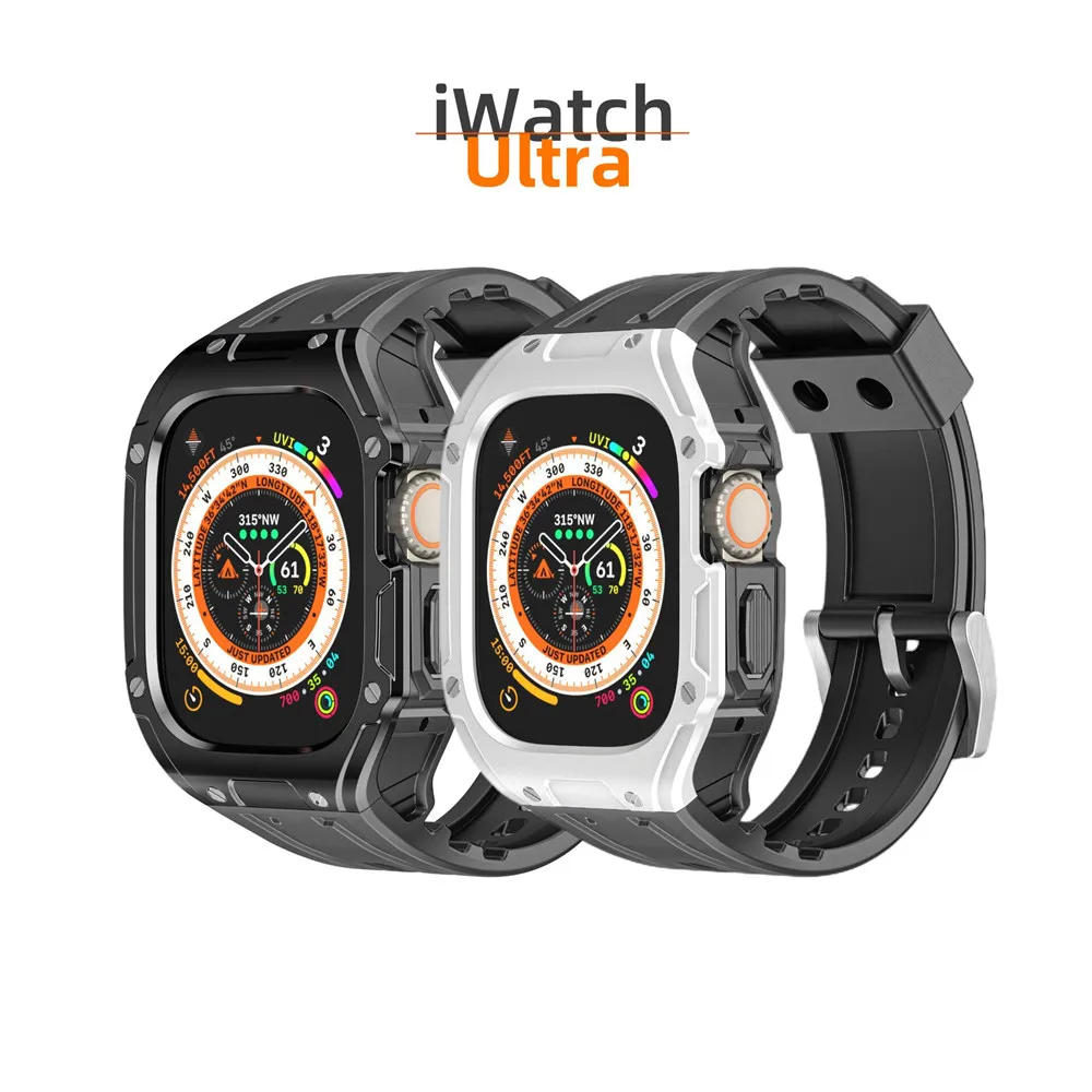 AP MOD KIT Premium Armor Case For Apple Watch Ultra 49mm PC Cask ...