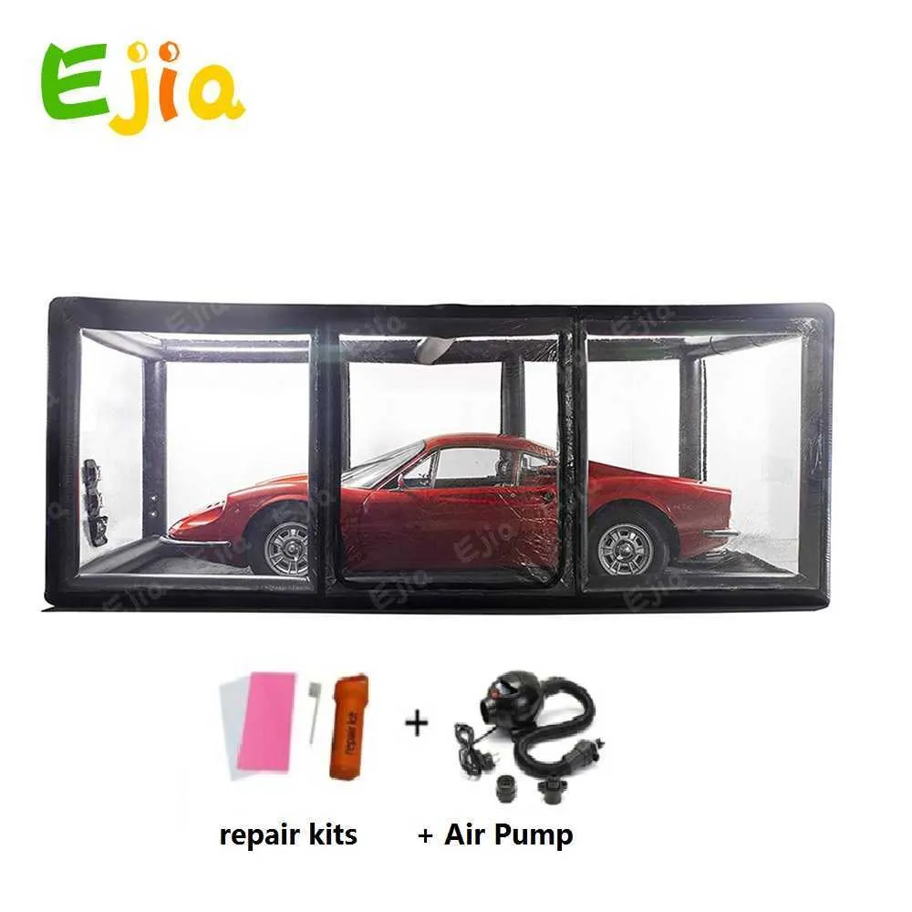 Inflatable Air Tent: PVC Airtight Car Garage Bubble Tent Portable ...