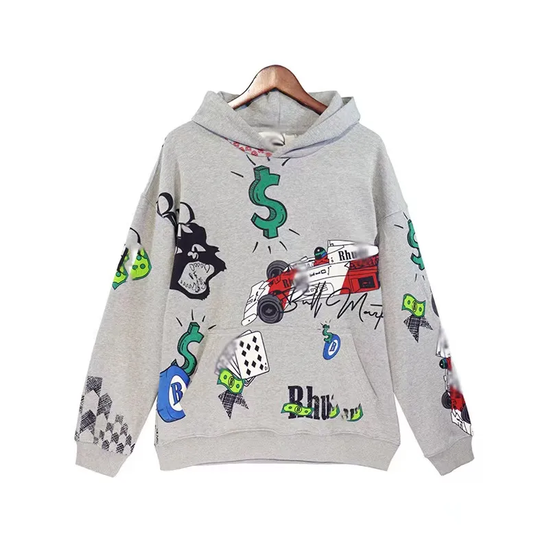 Rhude snake hoodie cheap
