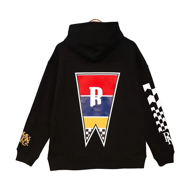 Mens designer hoodie black store