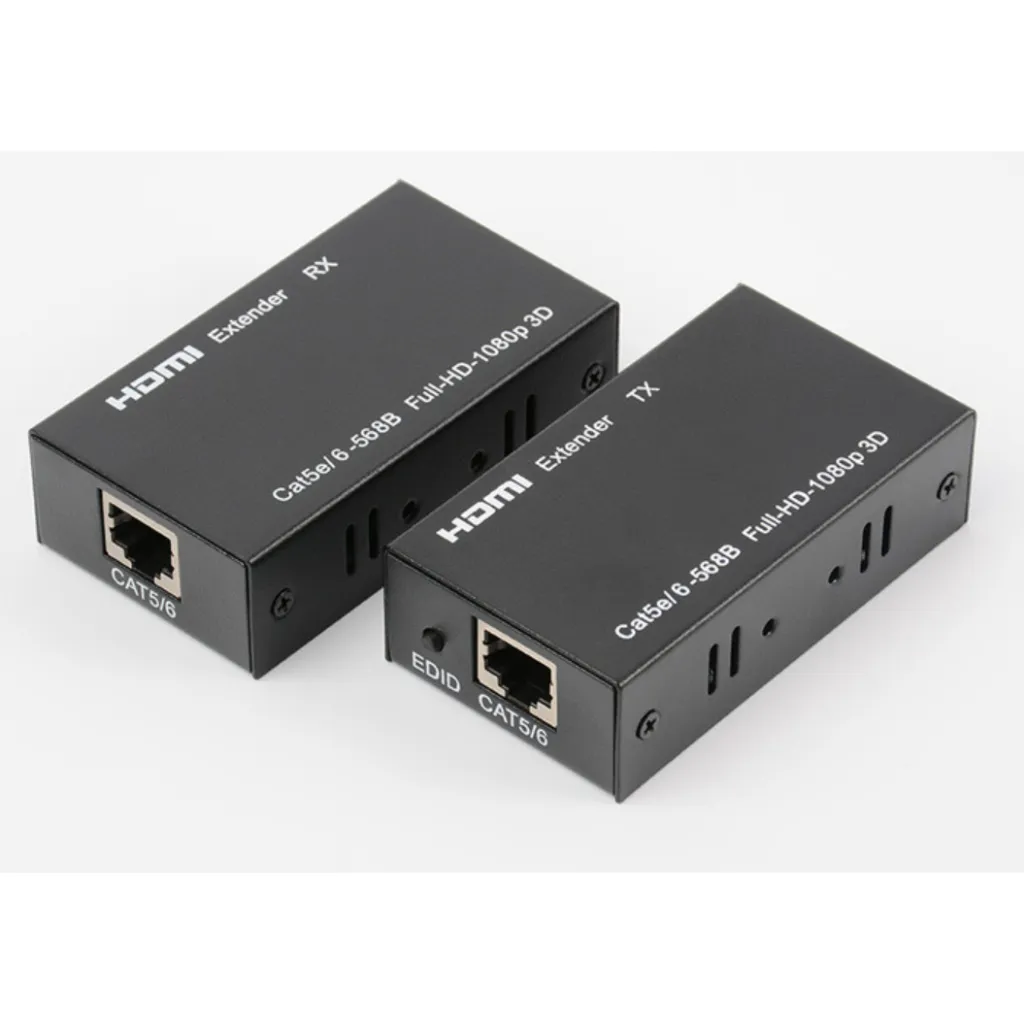 60M HDMI To RJ45 Extender Splitter For TV, PC, Laptop Finder 1080P FHD  Support Over Ethernet CAT 5E/6 From Dokeyelec, $11.61