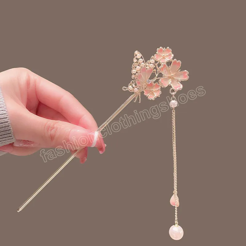 Chinese Hairpin With Pearl Hair Pins And Vintage... From  display picture 2