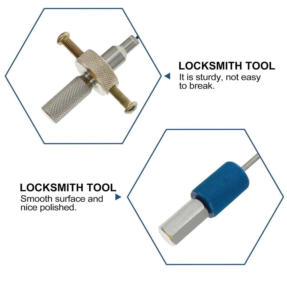 Lock Alignment Tools DHgate.com:2Pcs Disc Detainer Locksmith Tools Lock Picks Set Padlock ...