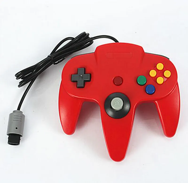 Classic Retro USB Wired Gamepad joystick for Super Nintendo 64 N64 controller Game Console Analog gaming joypad with Box