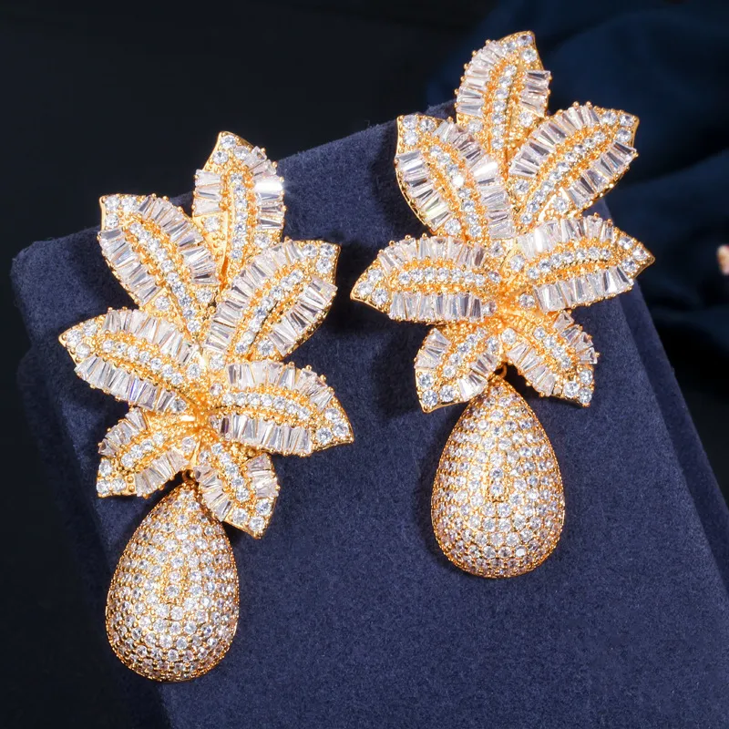 Big pineapple earrings top