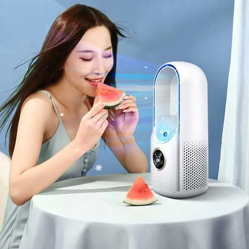 New Portable Air Conditioners 3-in-1 Personal Air Cooler Fan Evaporative Cooler Portable AC Windowless Air Conditioner