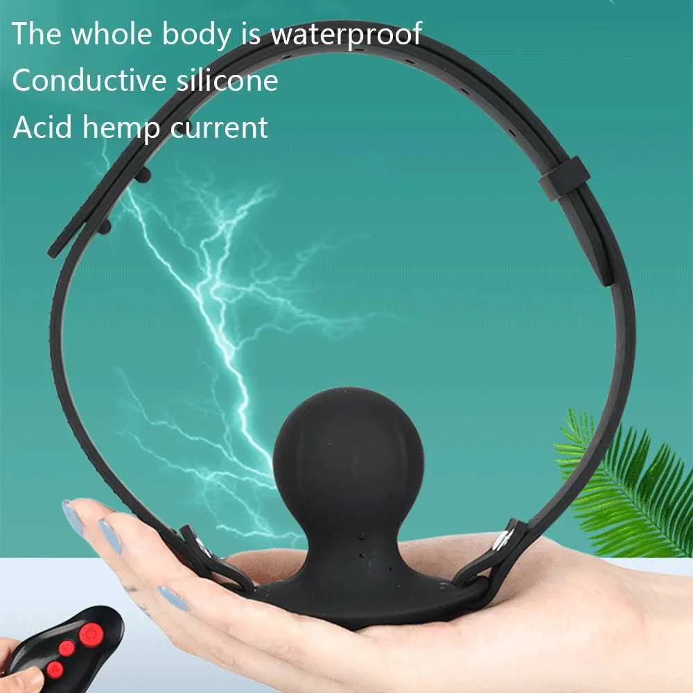 Electric Shock Vibrators Gag Ball Bondage Restraints Oral Open