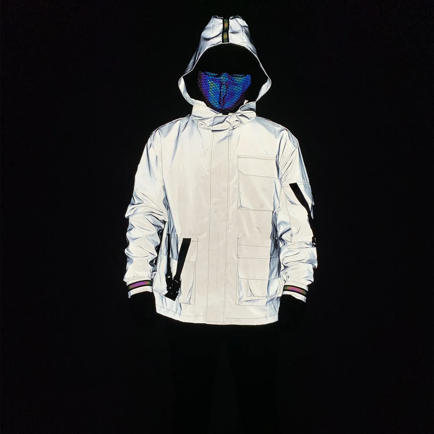 Reflective Multipurpose Trending Jackets For Men With Multi