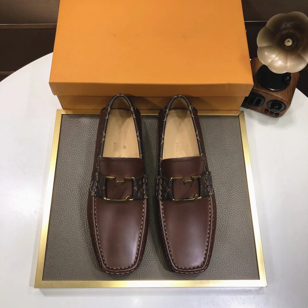 Mens designer outlet suede loafers