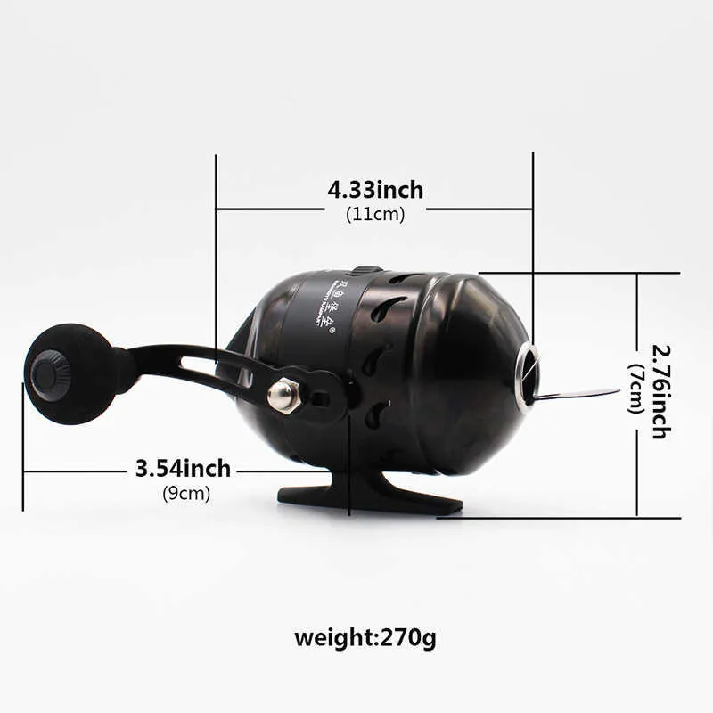 Fishing Accessories JG 25 Fishing Disc Speed Ratio 3.3 1 Closed Metal Coil  Wheel 5# PE 40M With Wrist Strap Dart Set Slingshot Composite Hunting  P230529 From Mengyang10, $24.54