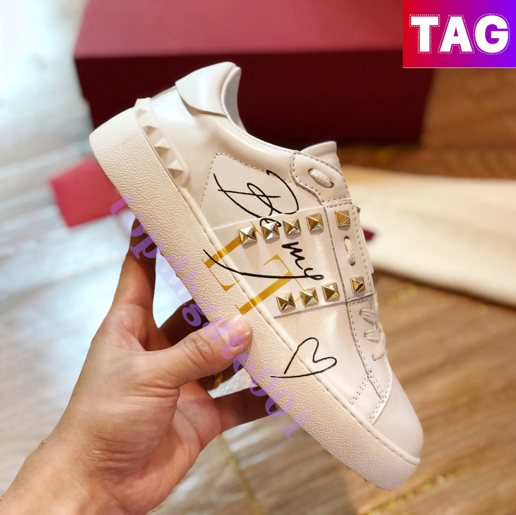 Vltn Sneakers Be My Vltn Trainers Designer Casual Shoes Men Women