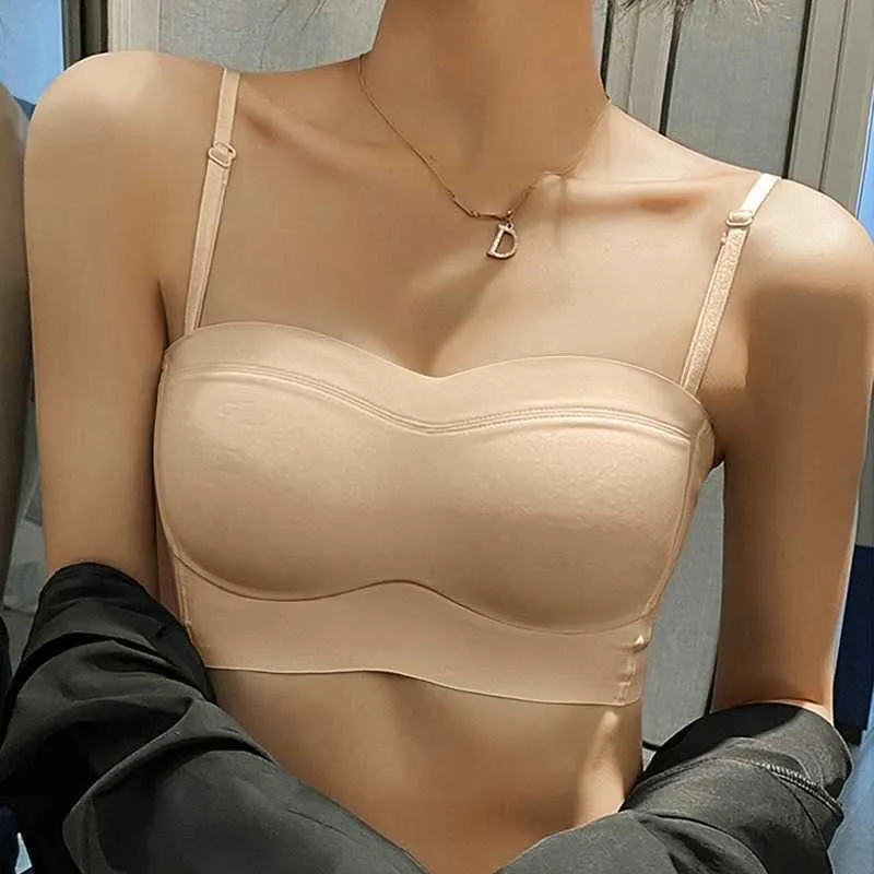 Wireless Seamless Strapless Bralette With Invisible Philosophy