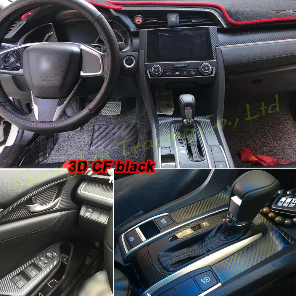 Autocollants décoratifs pour volant pour Honda Civic 10e
