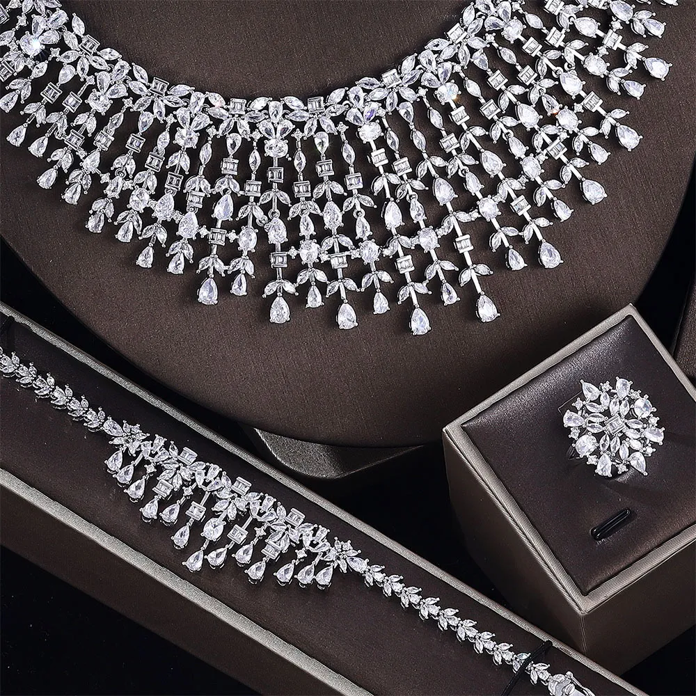Diamond bracelet and earring set hot sale