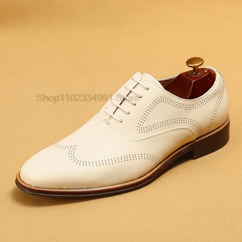 Zapatos de vestir blancos para hombre hotsell