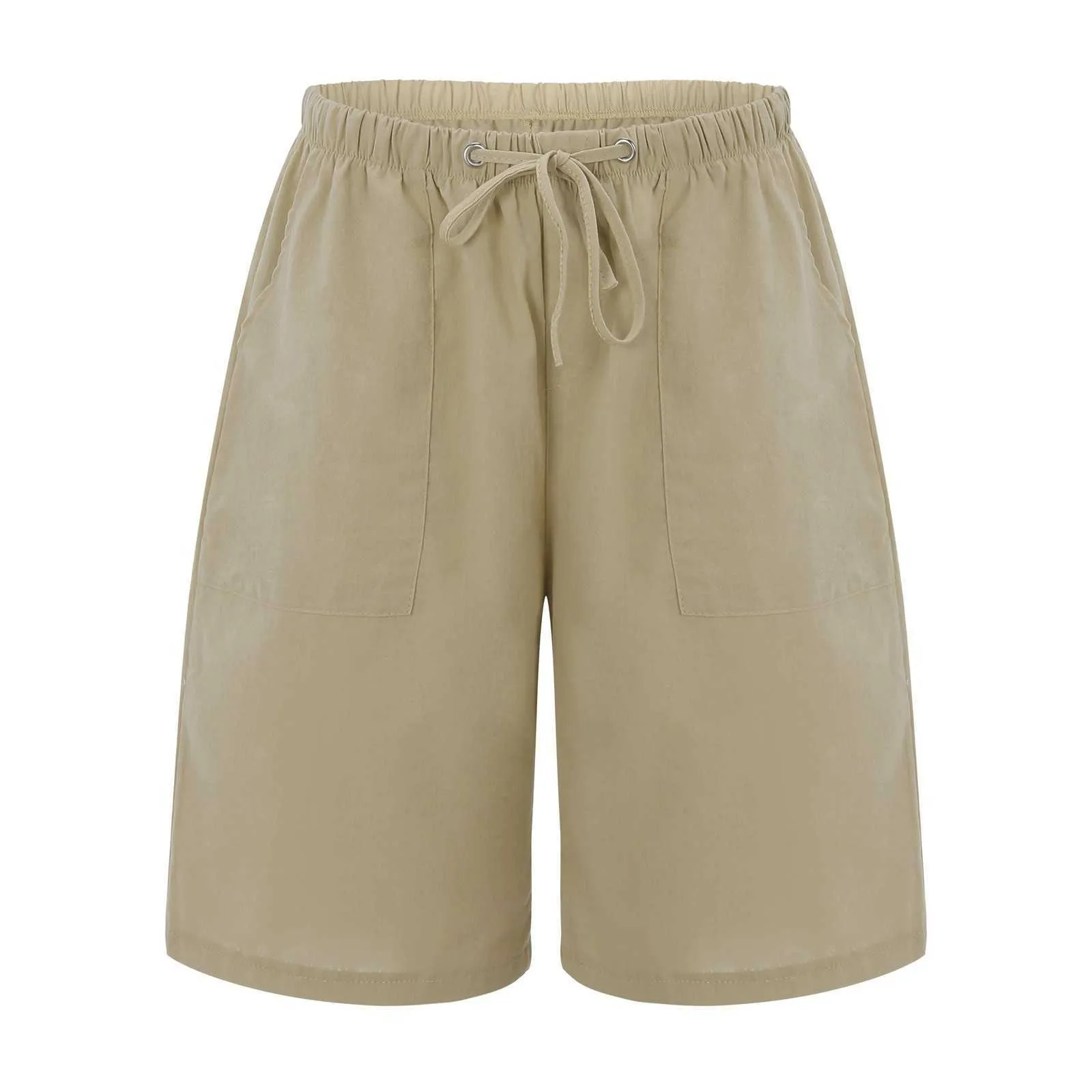 Women's bermuda sleep shorts with pockets best sale