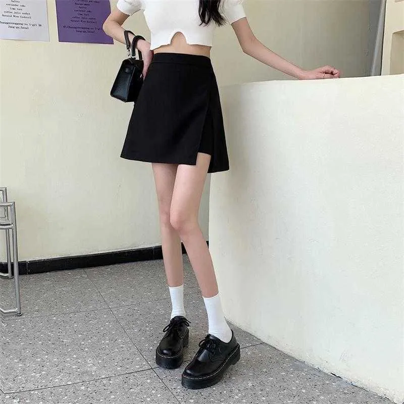 New 2019 Spring Summer Irregular Split Ultra Thin A Line Skiing