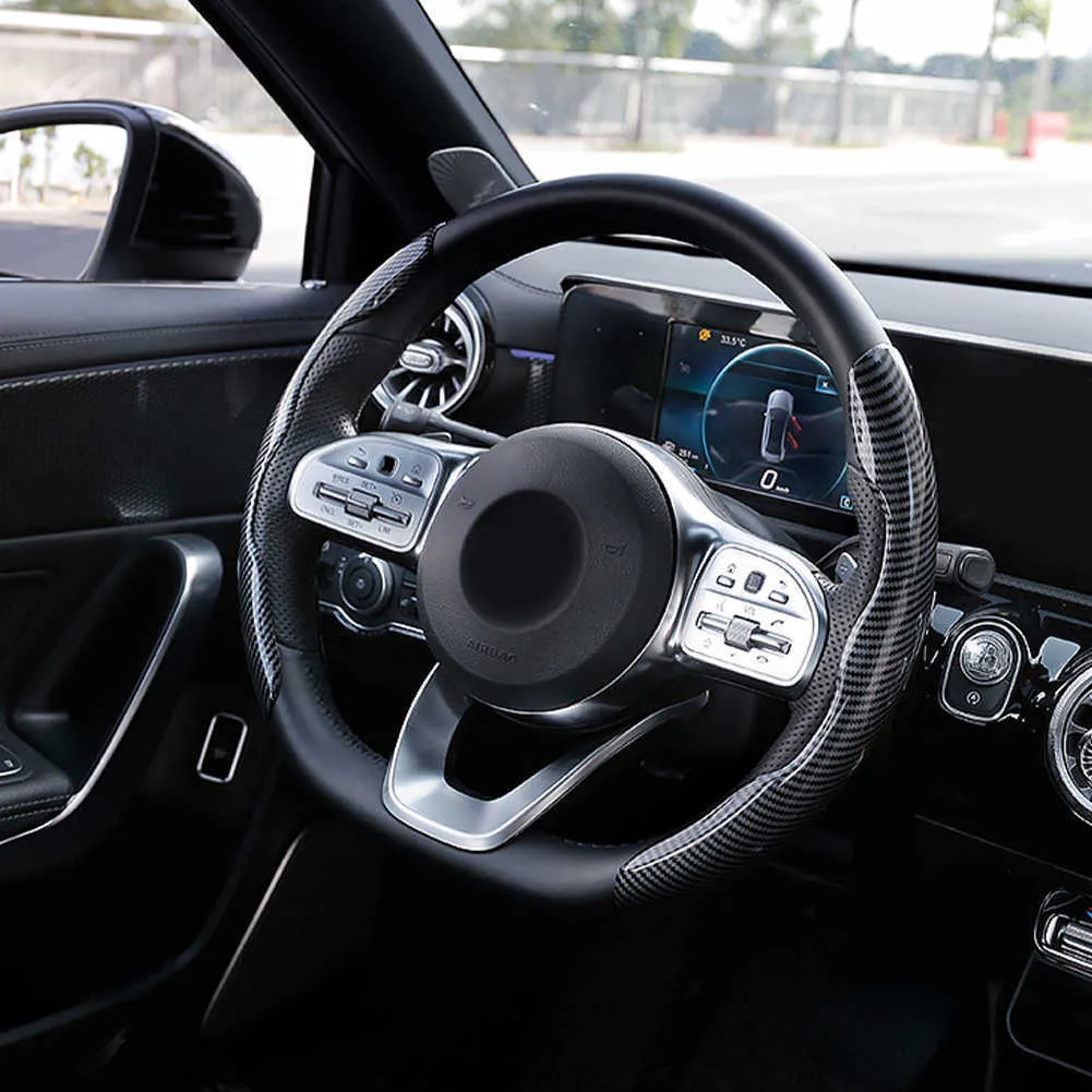 Universal Breathable Ice Silk Anti-Slip Car Steering Wheel