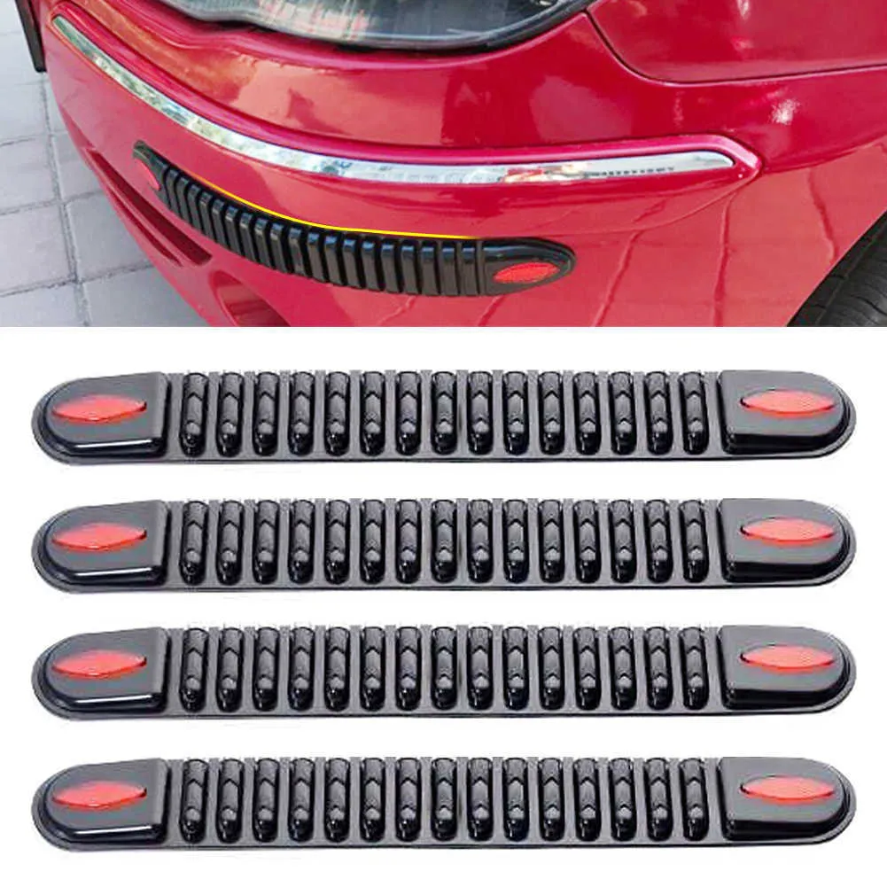 New 41.5CM Car Protector Front Bumper Lip Splitter Silane Rear Bumper  Protector Guard Scratch Sticker Rubber White Black De 8,42 € | DHgate, image size:1001x1001