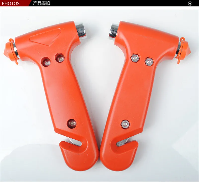 2 Pack Emergency Car Window Breaker Life Hammer With Seatbelt Cutter, Car Glass Breaker Seat