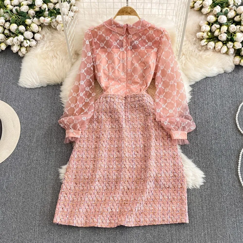 strapless open back dress Pink Butterfly Boho Floral Print Long Sleeve Maxi Dress Pink / M