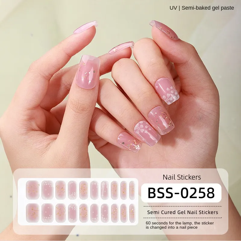 Clear nail stickers discount