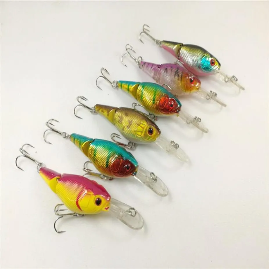 12 Crankbait Lures For Bass High Quality Insect Popper Hooks With