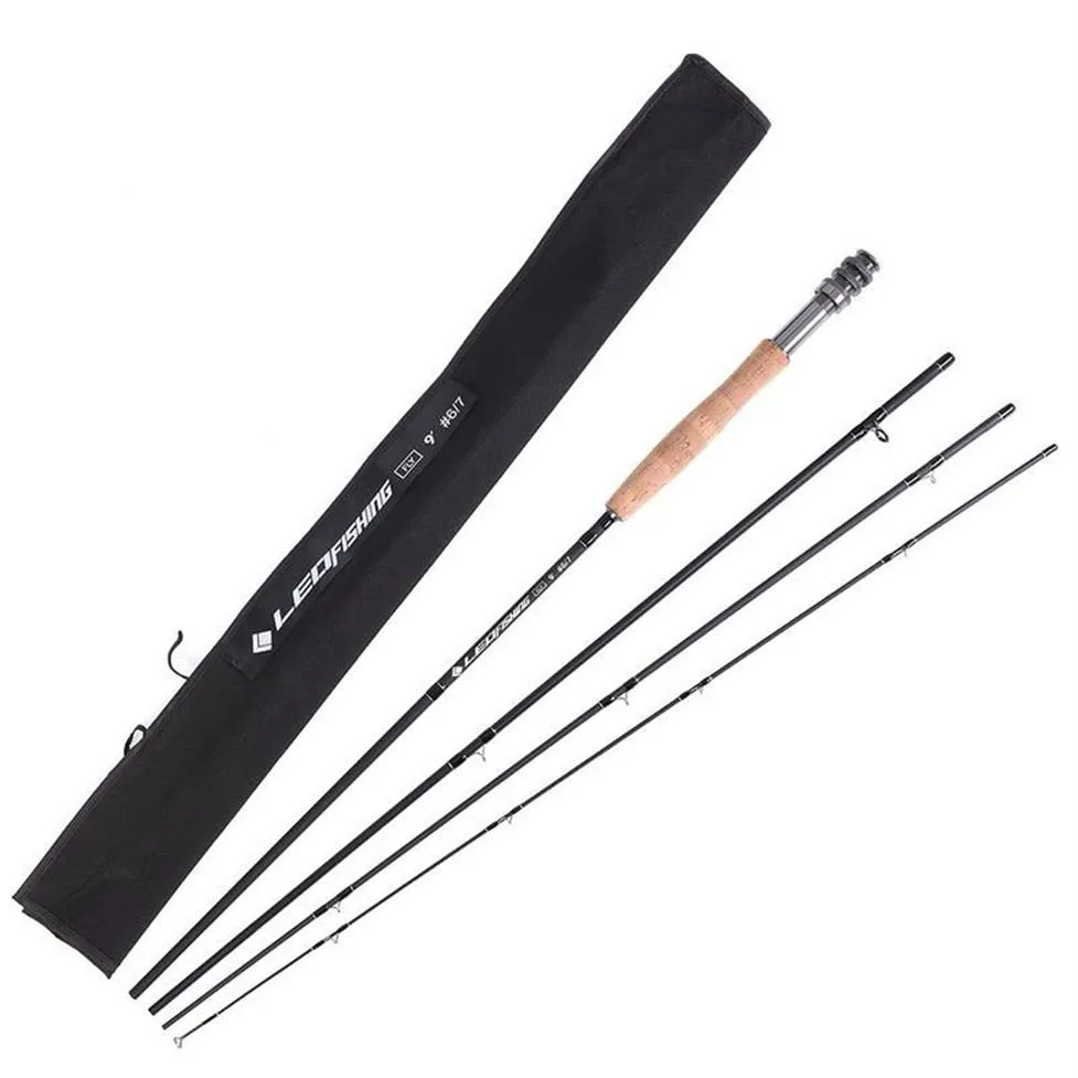 9 Feet Fly Fishing Rod Comfortable Non Slip, Strong Pulling Force