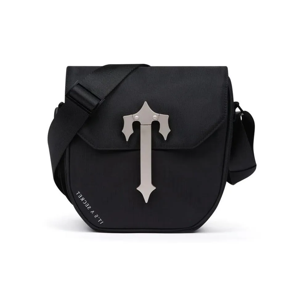 Trapstar COBRA T BAG BLACK SILVER Shoulder Handbag & Backpack w